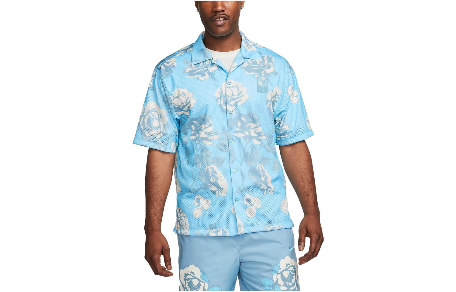 Рубашка мужская синяя Nike, синий
Рубашка мужская синяя Nike, синий