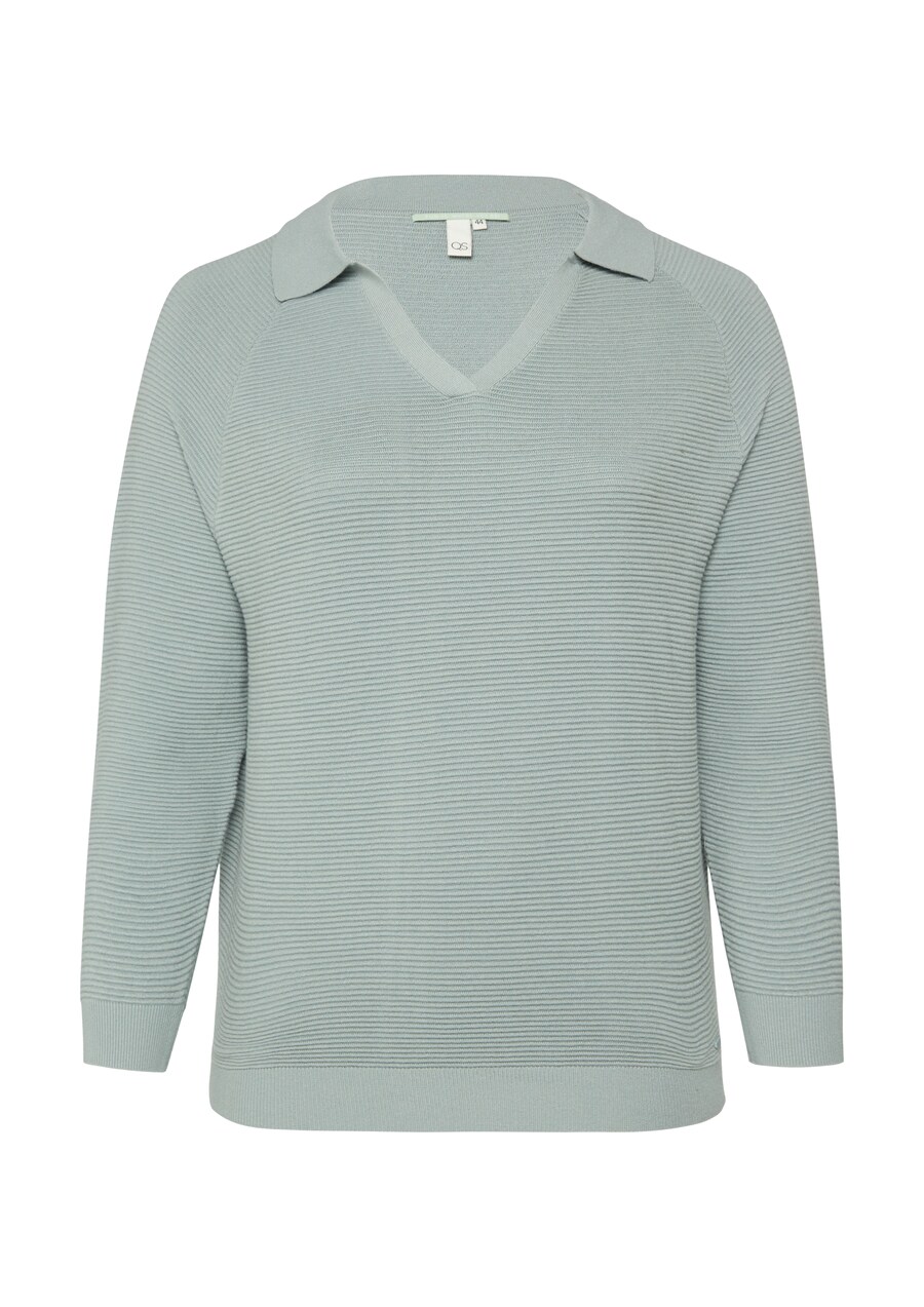 Свитер QS, пыльно-синий
Свитер QS, пыльно-синий