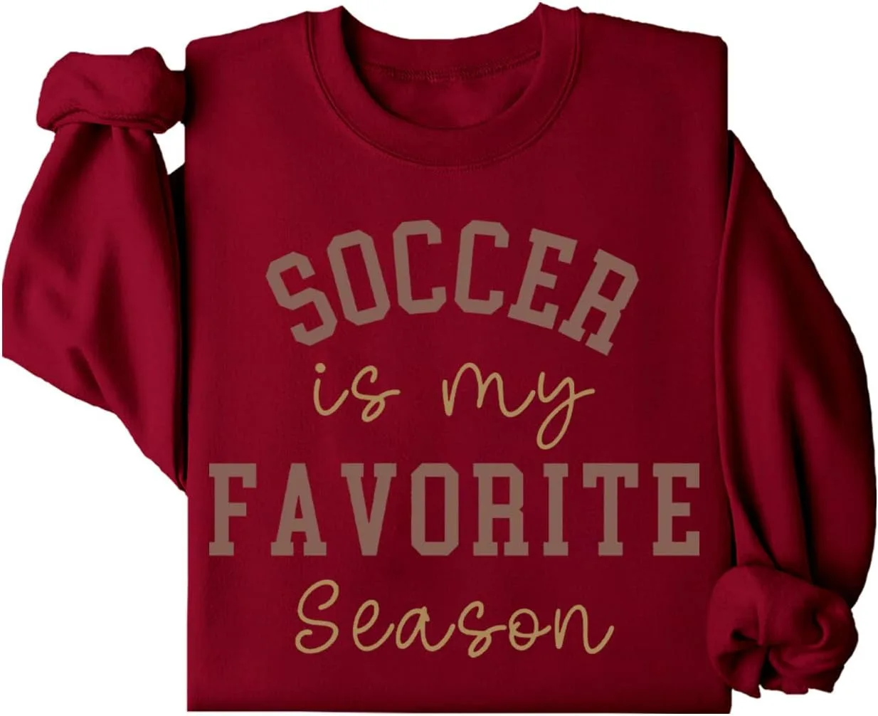 Толстовка с принтом "Soccer is My Favorite Season" Niaday
Толстовка с принтом "Soccer is My Favorite Season" Niaday