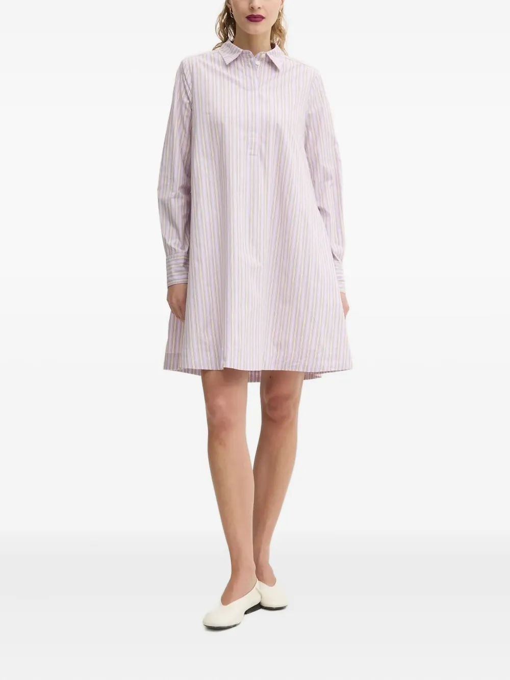 Платье-рубашка в полоску Marc O'Polo, фиолетовый
Платье-рубашка в полоску Marc O'Polo, фиолетовый