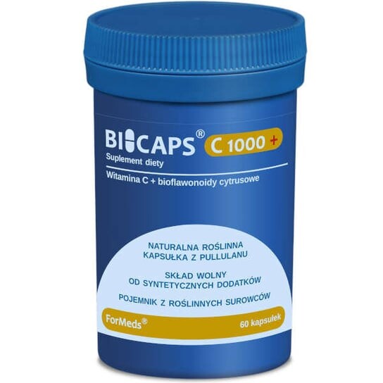 BICAPS Витамин С 1000 мг + биофлавоноиды 60 капсул Formeds
BICAPS Витамин С 1000 мг + биофлавоноиды 60 капсул Formeds