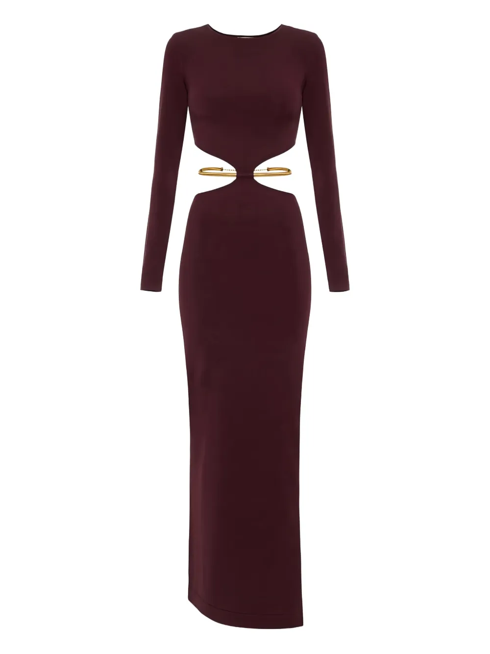 Макси-платье с вырезами и поясом Elisabetta Franchi, красный
Макси-платье с вырезами и поясом Elisabetta Franchi, красный