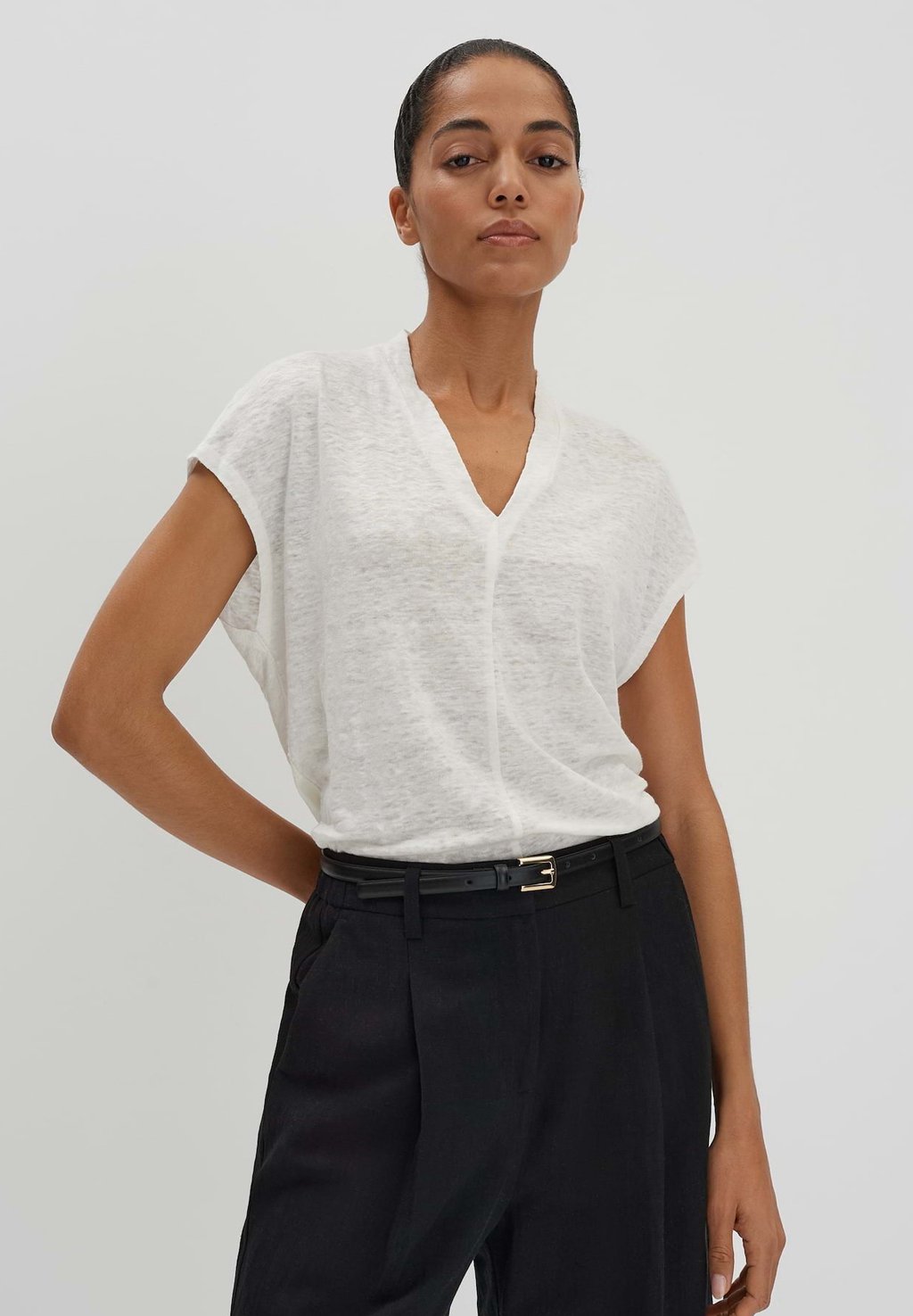 Базовая футболка V-AUSSCHNITT someday., белый
Базовая футболка V-AUSSCHNITT someday., белый