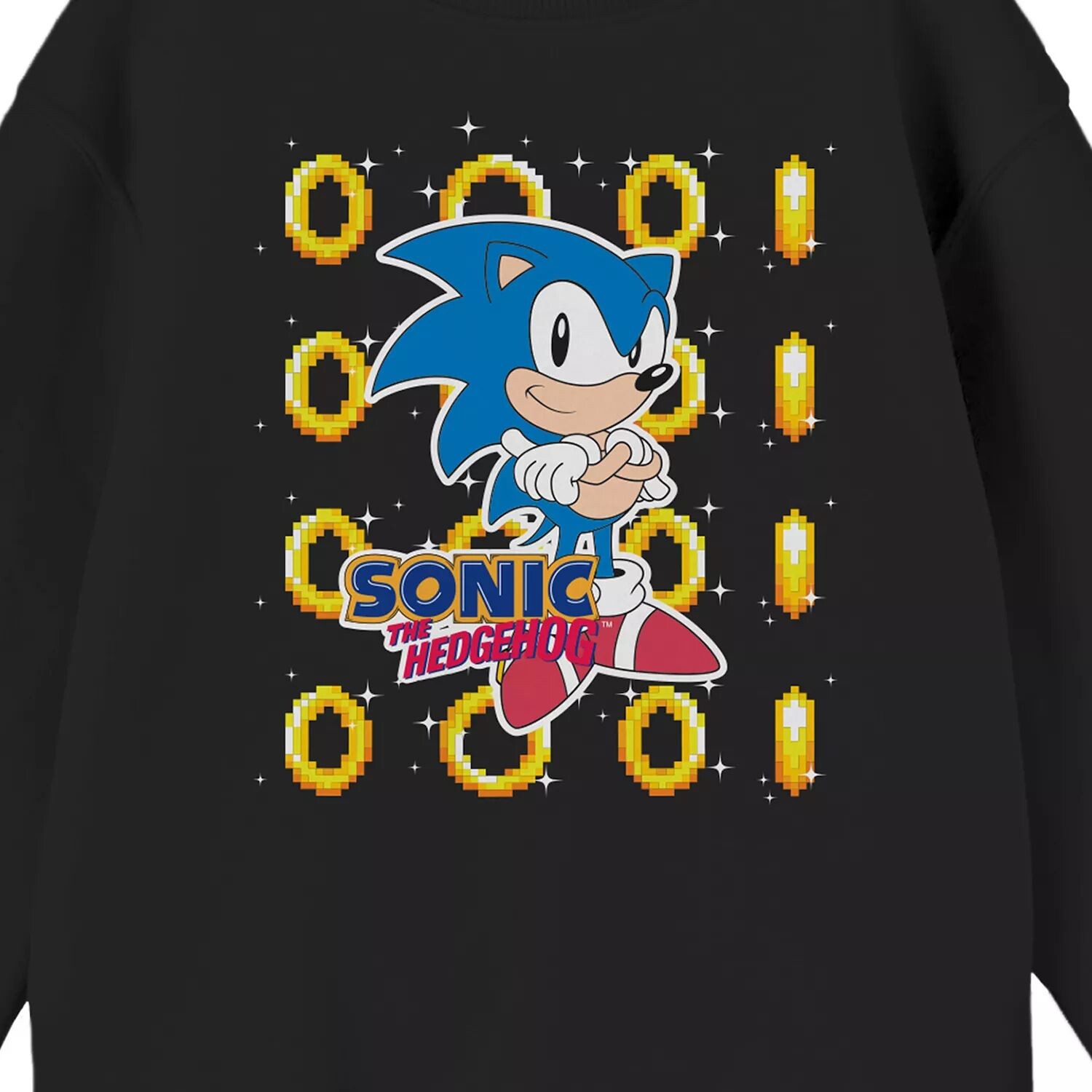 Футболка с длинными рукавами Sonic The Hedgehog Golden Rings для мальчиков 8–20 лет Licensed Character 
Футболка с длинными рукавами Sonic The Hedgehog Golden Rings для мальчиков 8–20 лет Licensed Character