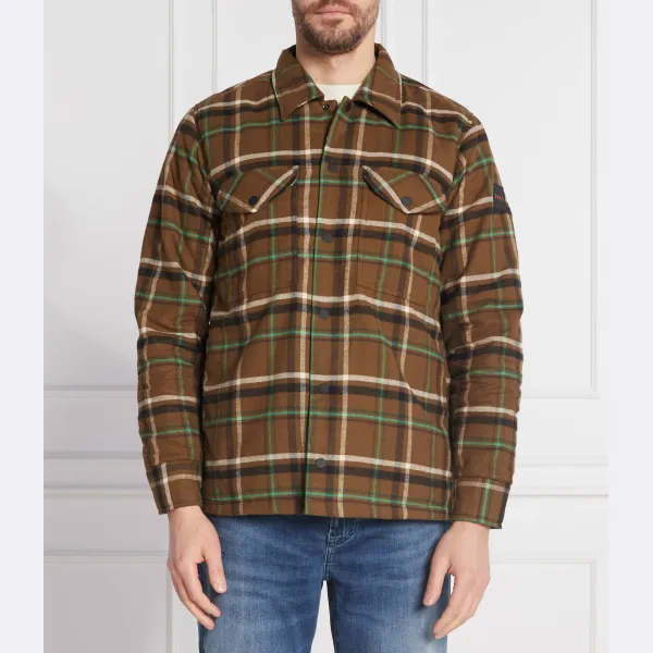 Утепленная рубашка стандартного кроя lom_2 Boss, коричневый
Утепленная рубашка стандартного кроя lom_2 Boss, коричневый