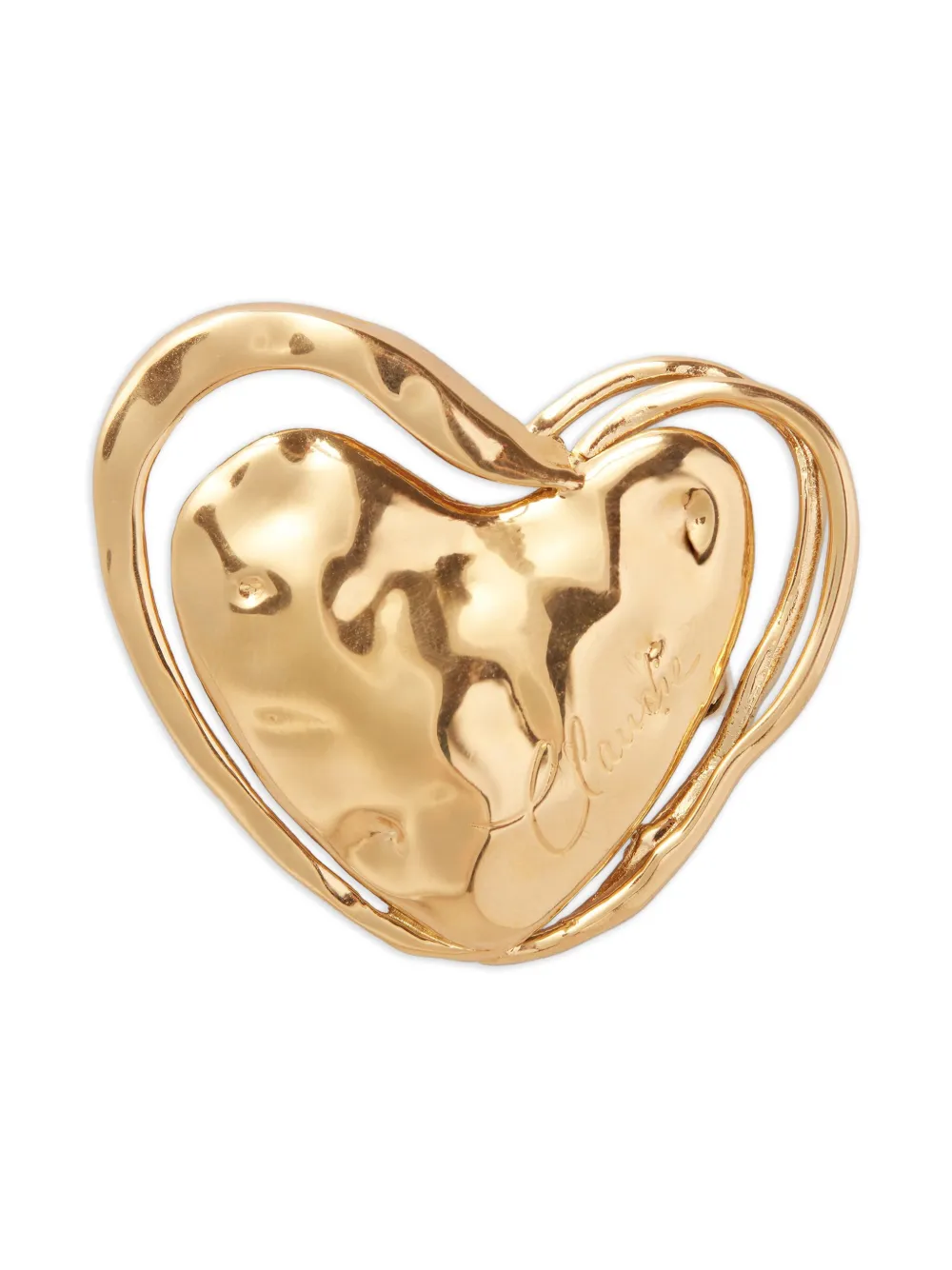 Брошь в виде сердца Claudie Pierlot, золотой
Брошь в виде сердца Claudie Pierlot, золотой