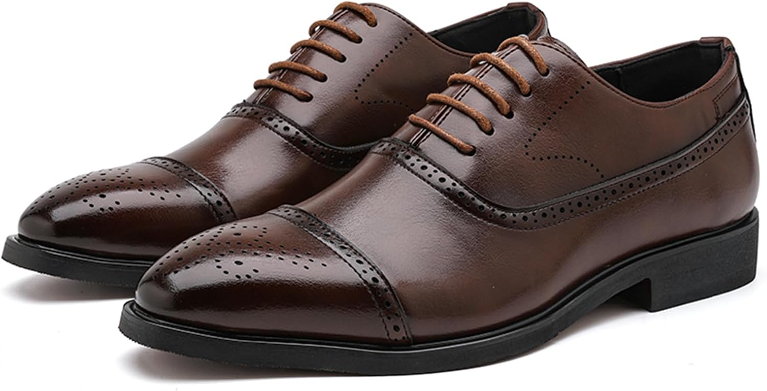Мужские кожаные туфли-оксфорды на шнурках, модный острый носок, плоская удобная подошва, противоскользящие, дышащие, легкие, ретро-стиль, повседневные туфли для ходьбы, вечеринок, вождения и работы в офисе Qklmwes, черный
Мужские кожаные туфли-оксфорды на шнурках, модный острый носок, плоская удобная подошва, противоскользящие, дышащие, легкие, ретро-стиль, повседневные туфли для ходьбы, вечеринок, вождения и работы в офисе Qklmwes, черный