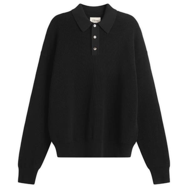 Вязаная рубашка-поло с длинным рукавом Ronning, черный
Вязаная рубашка-поло с длинным рукавом Ronning, черный