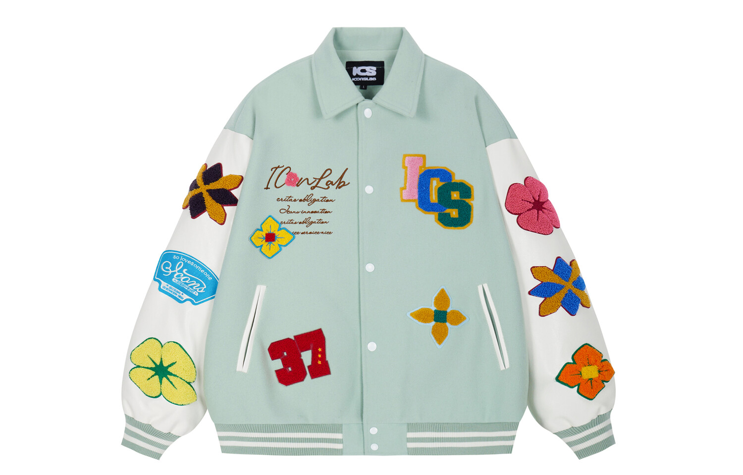 Бейсбольная куртка унисекс ICONS Lab, Мятно-зеленый
Бейсбольная куртка унисекс ICONS Lab, Мятно-зеленый