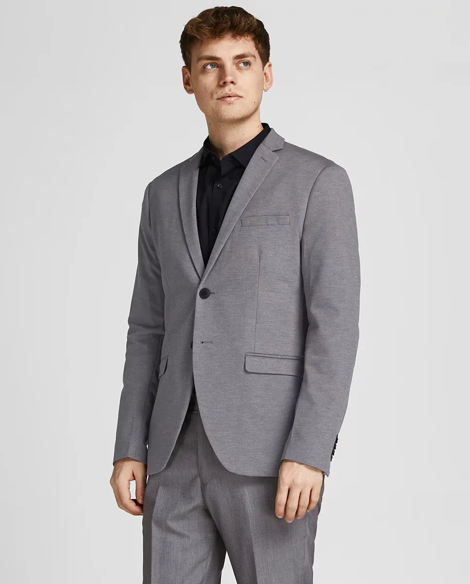 Тонкий костюм мужской пиджак Jack & Jones, серый
Тонкий костюм мужской пиджак Jack & Jones, серый