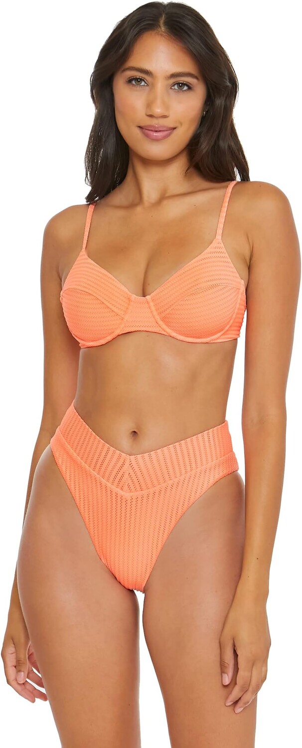 Купальник BECCA Line in The Sand Giselle Rib Textured Underwire Bra, цвет Nectar
Купальник BECCA Line in The Sand Giselle Rib Textured Underwire Bra, цвет Nectar