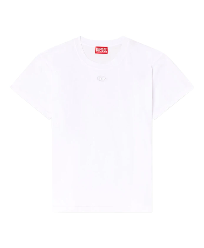 Женская футболка в рубчик Diesel, белый
Женская футболка в рубчик Diesel, белый