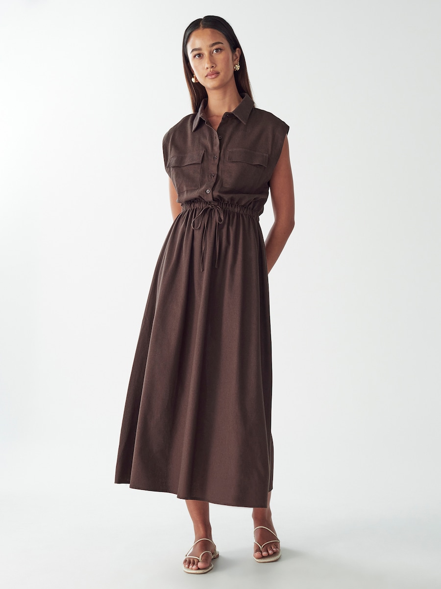 Платье-рубашка Willa Sez, коричневый
Платье-рубашка Willa Sez, коричневый