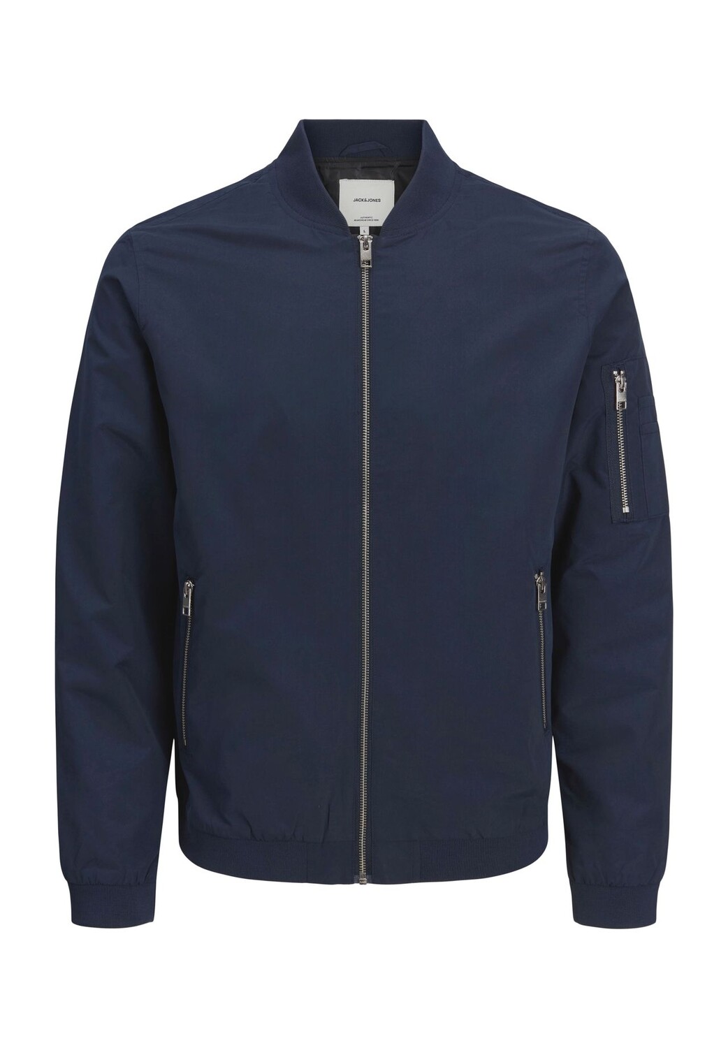 Мужская куртка-бомбер с карманами на молнии Jack & Jones, цвет Navy Blaze, Синий, Мужская куртка-бомбер с карманами на молнии Jack & Jones, цвет Navy Blaze
Мужская куртка-бомбер с карманами на молнии Jack & Jones, цвет Navy Blaze, Синий, Мужская куртка-бомбер с карманами на молнии Jack & Jones, цвет Navy Blaze