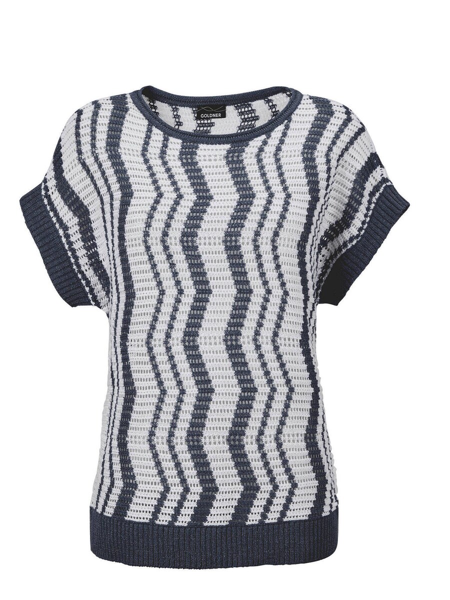 Свитер Goldner, темно-синий/белый
Свитер Goldner, темно-синий/белый