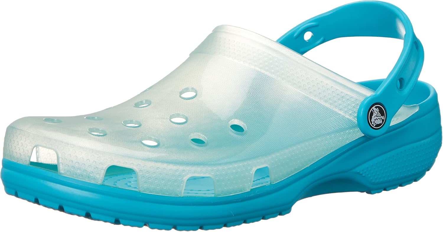 Кроксы для взрослых унисекс Classic High Shine Crocs, Digital Aqua
Кроксы для взрослых унисекс Classic High Shine Crocs, Digital Aqua