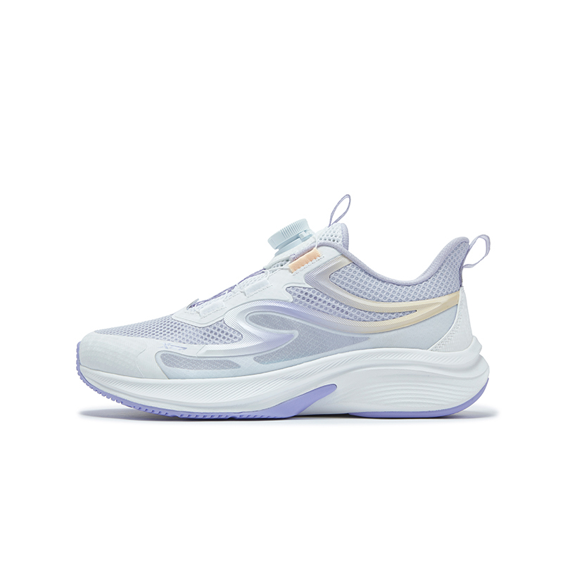 Кроссовки с низкой подошвой и нескользящей поддержкой для детей XTEP, белый/синий/фиолетовый 
Кроссовки с низкой подошвой и нескользящей поддержкой для детей XTEP, белый/синий/фиолетовый