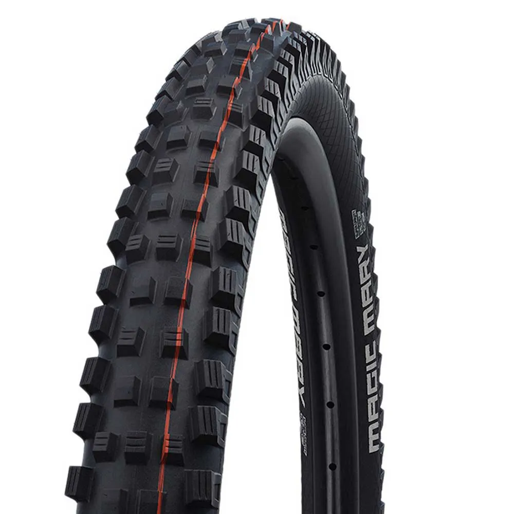 Шина для горного велосипеда Schwalbe Magic Mary EVO Super Trail Addix Soft Tubeless 27.5´´ x 2.40, черный
Шина для горного велосипеда Schwalbe Magic Mary EVO Super Trail Addix Soft Tubeless 27.5´´ x 2.40, черный