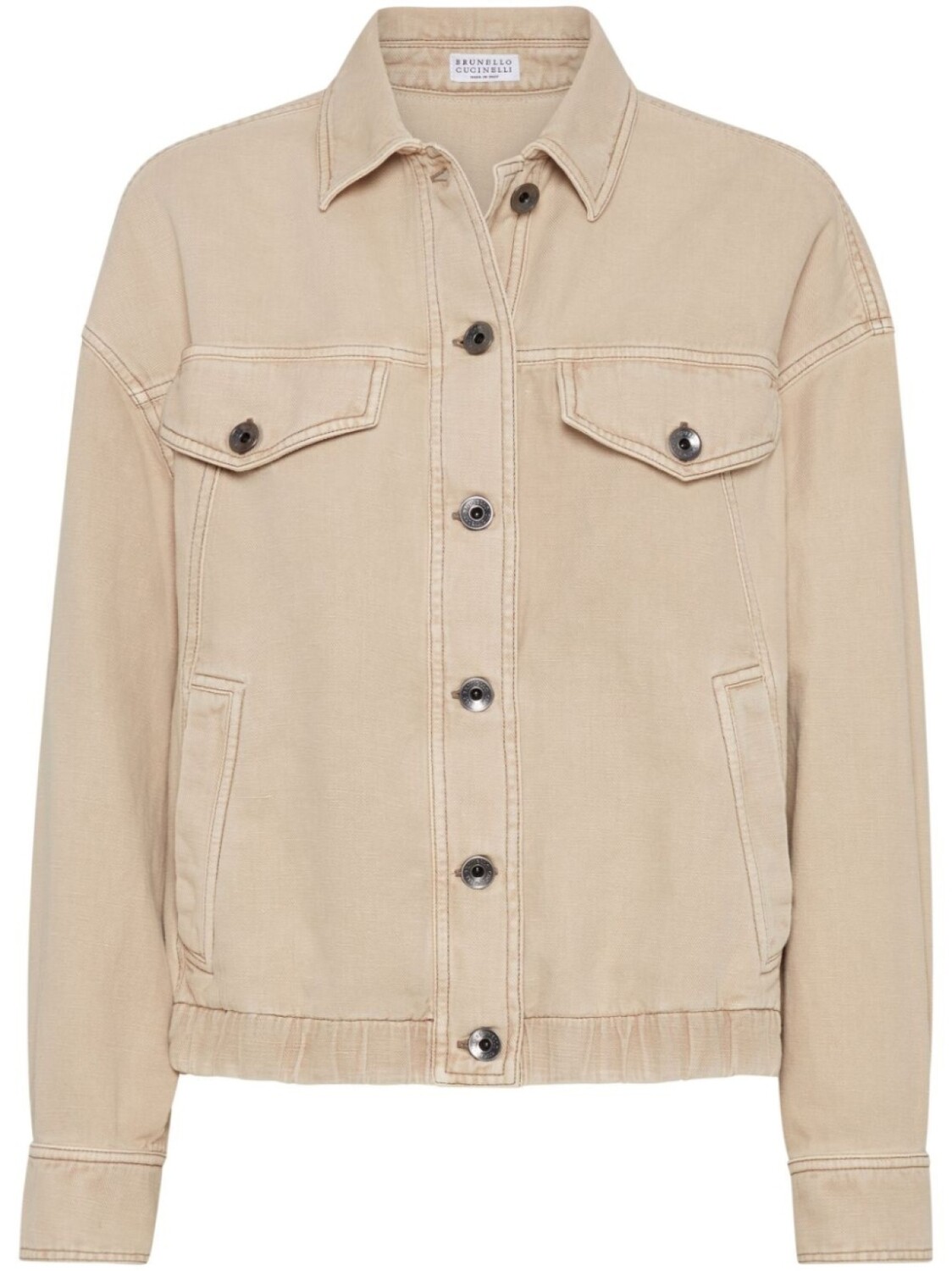 Куртка Brunello Cucinelli из монили, нейтральный
Куртка Brunello Cucinelli из монили, нейтральный