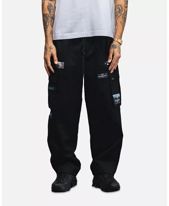 Мужские джоггеры с карманами в стиле пэчворк CARRE, черный
Мужские джоггеры с карманами в стиле пэчворк CARRE, черный