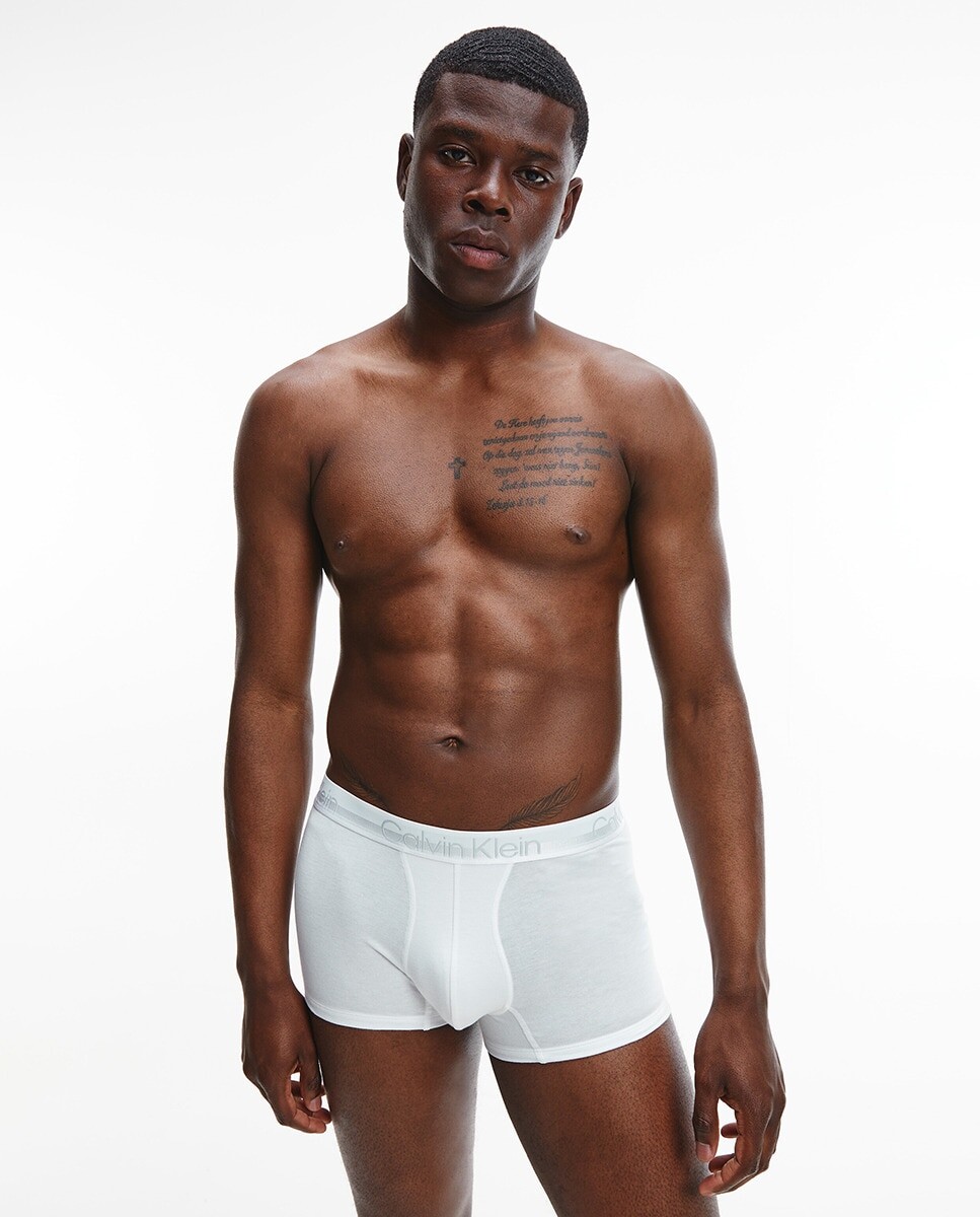 Набор из 3 мужских трикотажных боксеров разноцветного цвета Calvin Klein, мультиколор