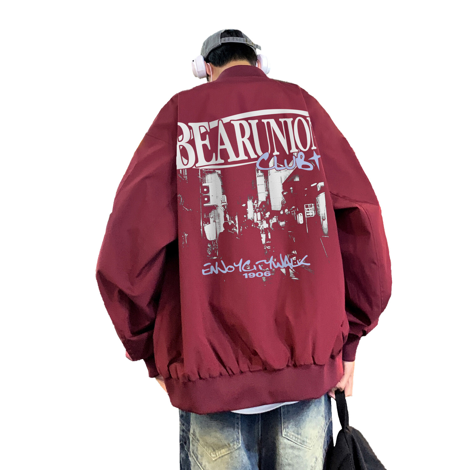 Куртка унисекс Bear Union, серый 
Куртка унисекс Bear Union, серый