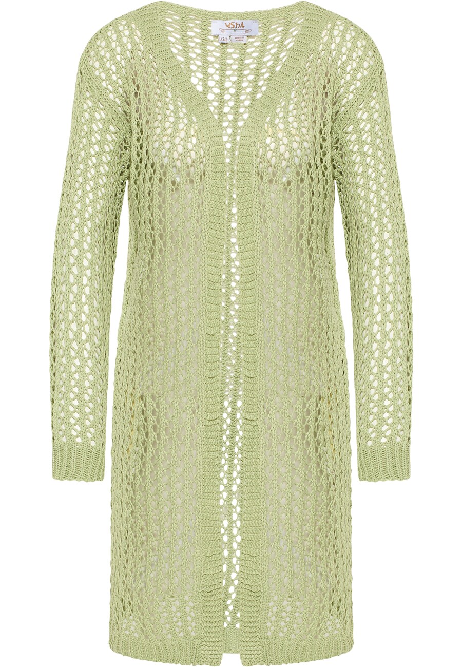 Вязаный кардиган usha FESTIVAL, мятный
Вязаный кардиган usha FESTIVAL, мятный