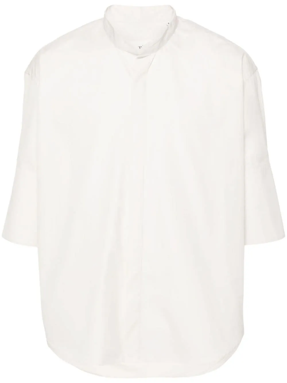 Рубашка с воротником-стойкой AMI Paris, нейтральный
Рубашка с воротником-стойкой AMI Paris, нейтральный