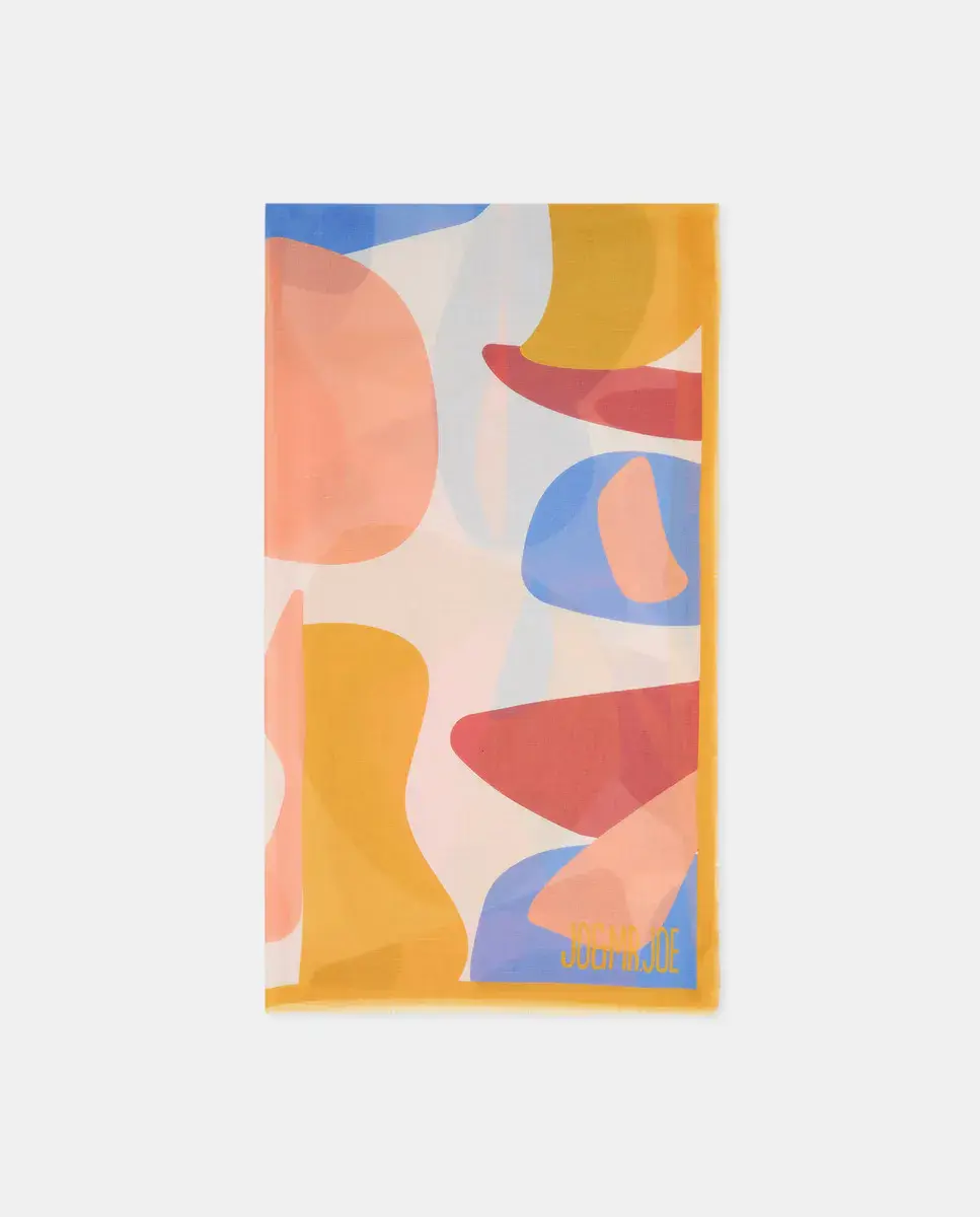 Шарф с геометрическим узором Jo & Mr. Joe, оранжевый
Шарф с геометрическим узором Jo & Mr. Joe, оранжевый