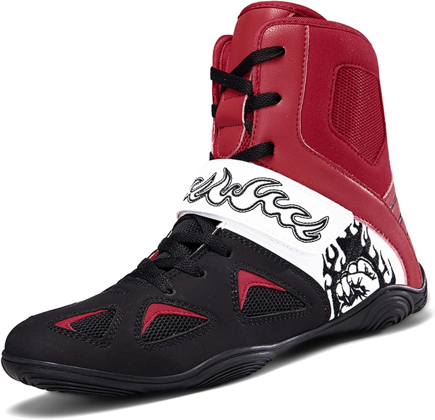 Мужские и женские профессиональные боксерские кроссовки, боевые ботинки для молодежных соревнований по борьбе, нескользящие дышащие кроссовки для тяжелой атлетики и фитнеса, многофункциональные кроссовки Generic, черный/красный
Мужские и женские профессиональные боксерские кроссовки, боевые ботинки для молодежных соревнований по борьбе, нескользящие дышащие кроссовки для тяжелой атлетики и фитнеса, многофункциональные кроссовки Generic, черный/красный