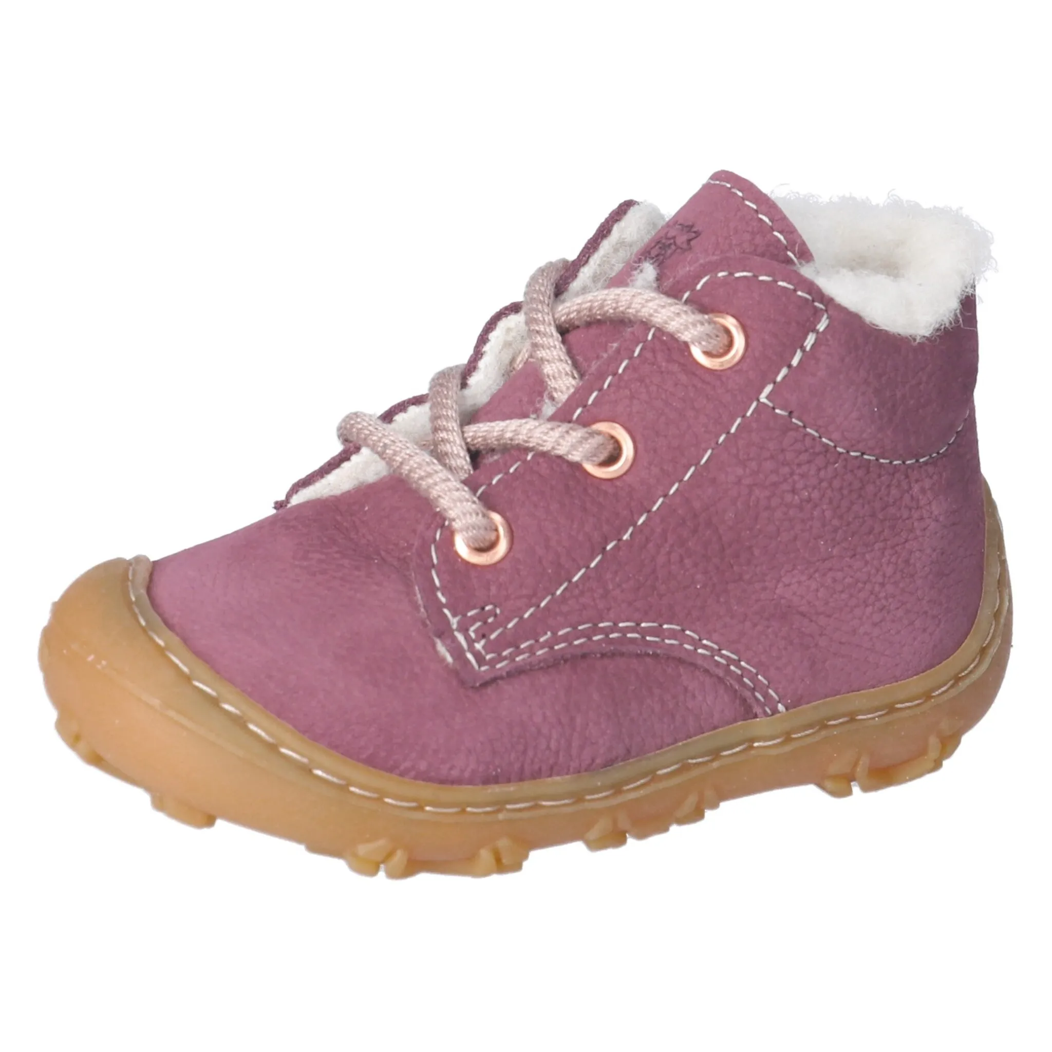 PEPINO by RICOSTA первая прогулочная обувь "Colin WMS: широкая", детская обувь, зимние ботинки, туфли на шнуровке с теплой подкладкой, цвет pflaume 
PEPINO by RICOSTA первая прогулочная обувь "Colin WMS: широкая", детская обувь, зимние ботинки, туфли на шнуровке с теплой подкладкой, цвет pflaume