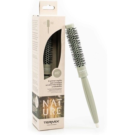 Профессиональная натуральная круглая кисть диаметром 17 Termix
Профессиональная натуральная круглая кисть диаметром 17 Termix