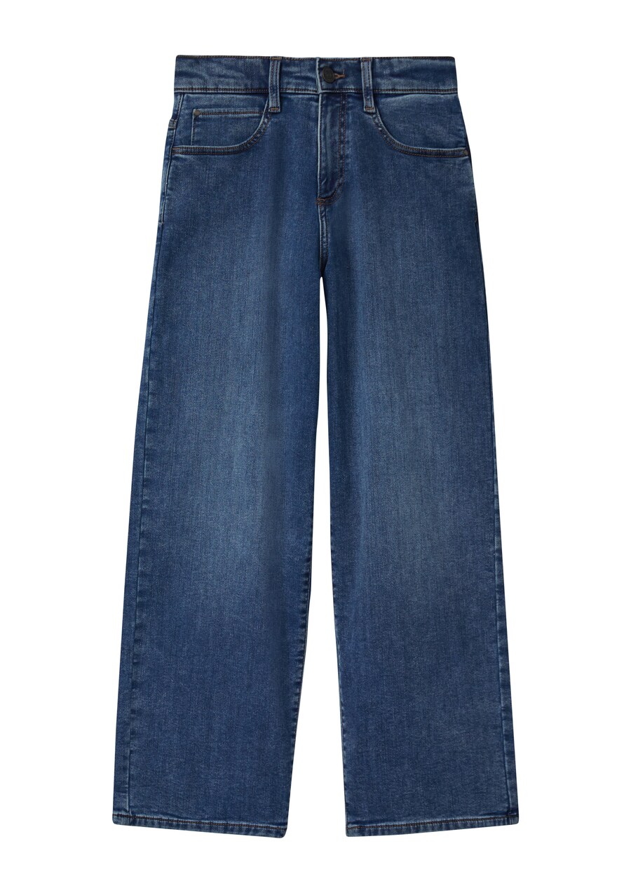 Джинсы с широкими штанинами s.Oliver, темно-синий
Джинсы с широкими штанинами s.Oliver, темно-синий