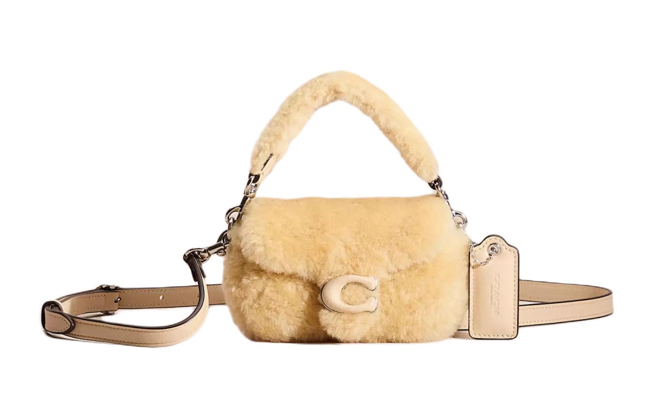 Сумка через плечо Tabby из стриженой овчины с гладкой кожей, миниатюрная женская сумка, серебристый и кремовый COACH
Сумка через плечо Tabby из стриженой овчины с гладкой кожей, миниатюрная женская сумка, серебристый и кремовый COACH