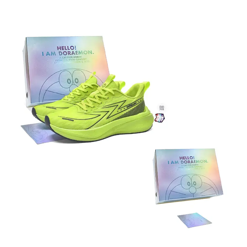 Doraemon Дораэмон Низкие кроссовки для бега унисекс — зеленый чай зеленая коробка+модные носки, цвет Green Tea Green Box+Trendy Socks
Doraemon Дораэмон Низкие кроссовки для бега унисекс — зеленый чай зеленая коробка+модные носки, цвет Green Tea Green Box+Trendy Socks