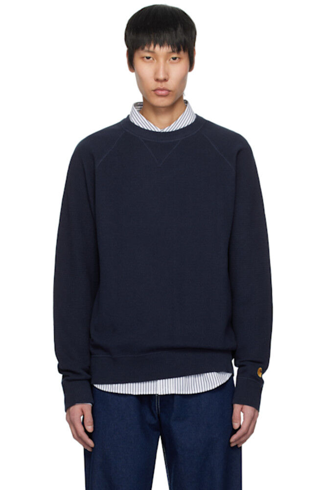 Синий свитер Chase Carhartt Work In Progress
Синий свитер Chase Carhartt Work In Progress