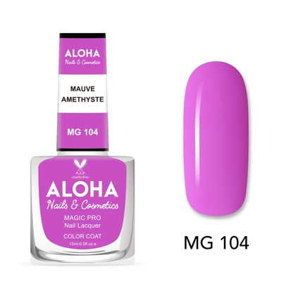 Лак для ногтей Magic Pro 15 мл - Сиреневый аметист Aloha Nails & Cosmetics
Лак для ногтей Magic Pro 15 мл - Сиреневый аметист Aloha Nails & Cosmetics
