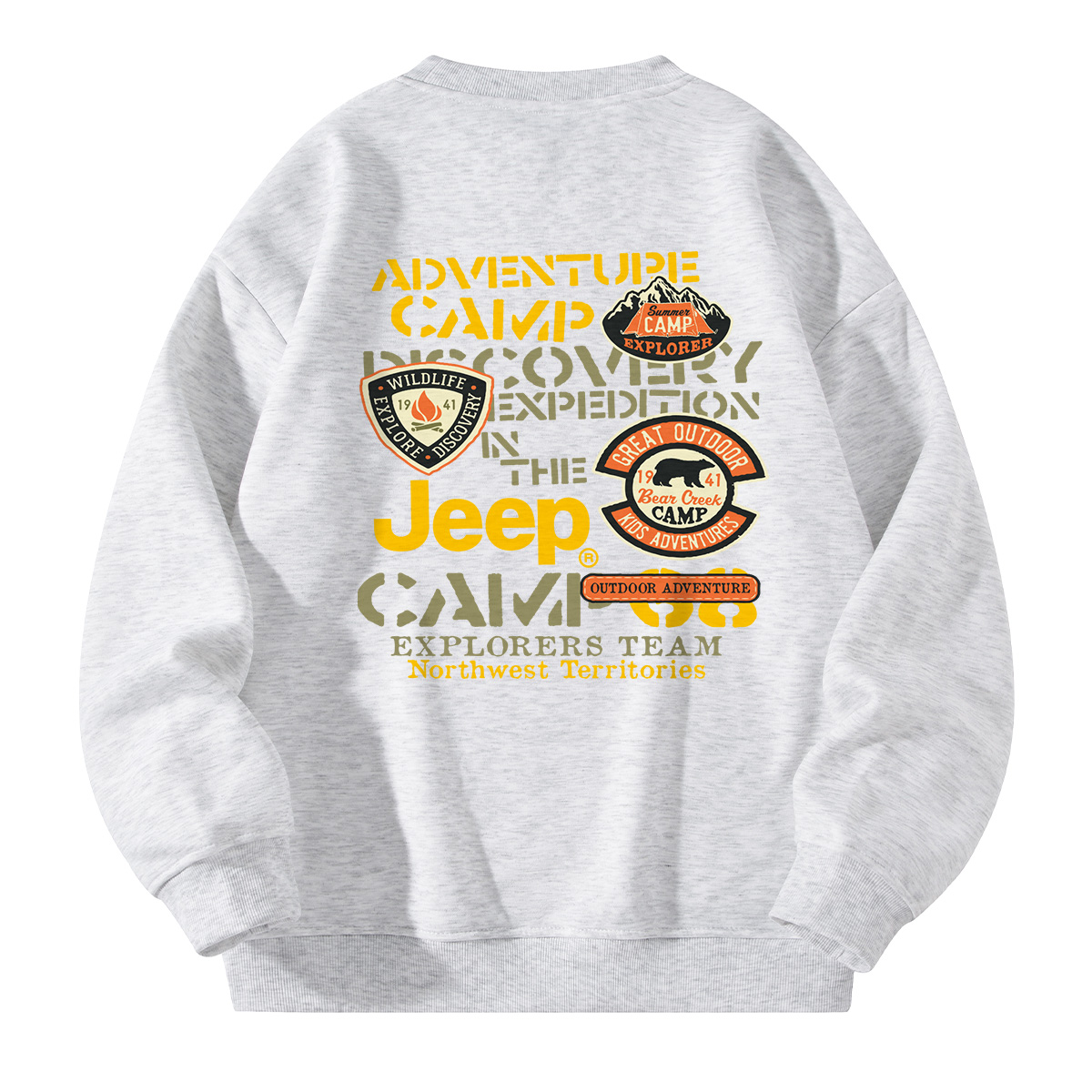 Свитшот Unisex Crew Neck Moderate Regular Jeep, светло-серый (fleece-lined)
Свитшот Unisex Crew Neck Moderate Regular Jeep, светло-серый (fleece-lined)