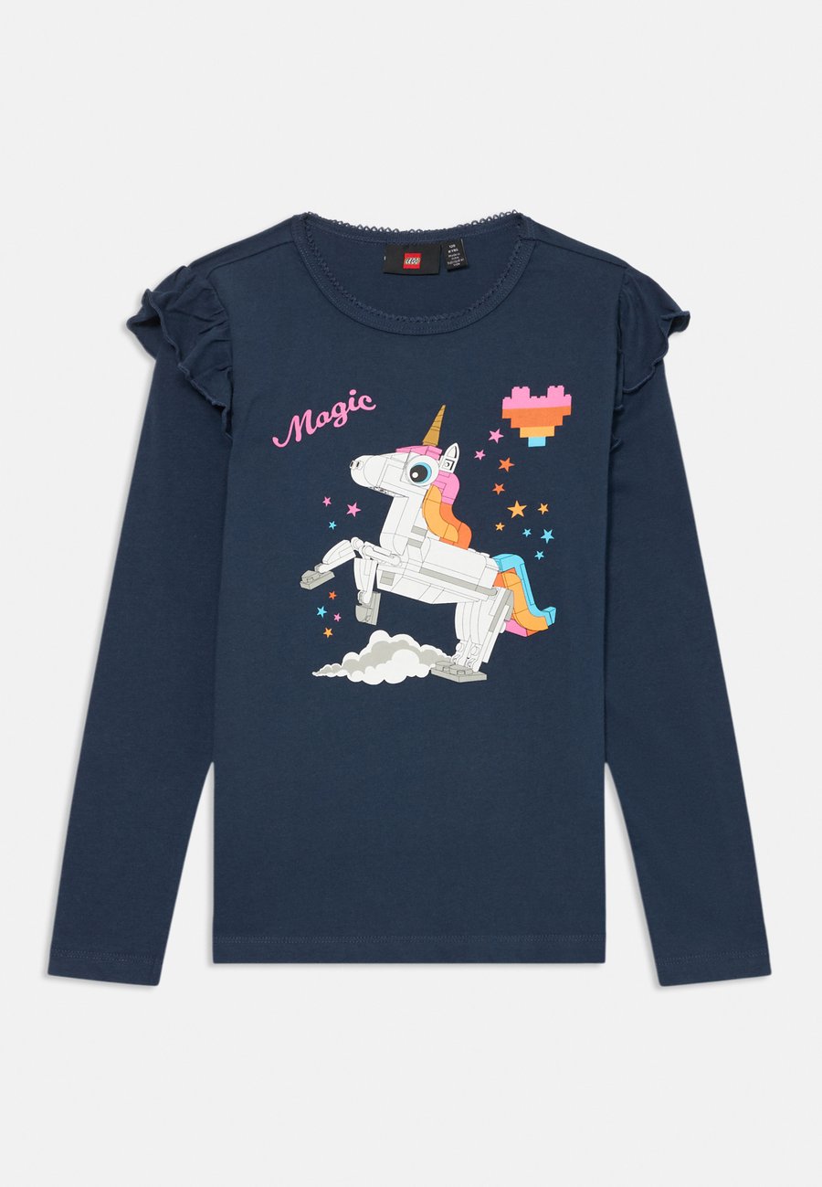 Топ LEGO kidswear Long sleeved top, Dark Navy/Dark Blue
Топ LEGO kidswear Long sleeved top, Dark Navy/Dark Blue
