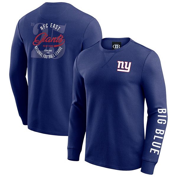 Мужская футболка с длинным рукавом Royal New York Giants Darius Rucker Collection By Fanatics
Мужская футболка с длинным рукавом Royal New York Giants Darius Rucker Collection By Fanatics