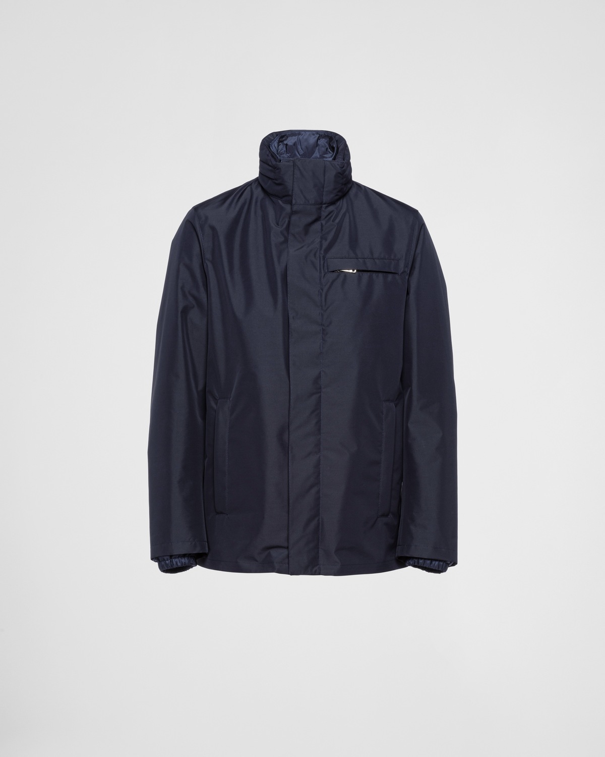 Блузон из технической ткани Prada, синий
Блузон из технической ткани Prada, синий