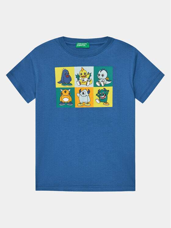 Футболка стандартного кроя United Colors Of Benetton, синий
Футболка стандартного кроя United Colors Of Benetton, синий