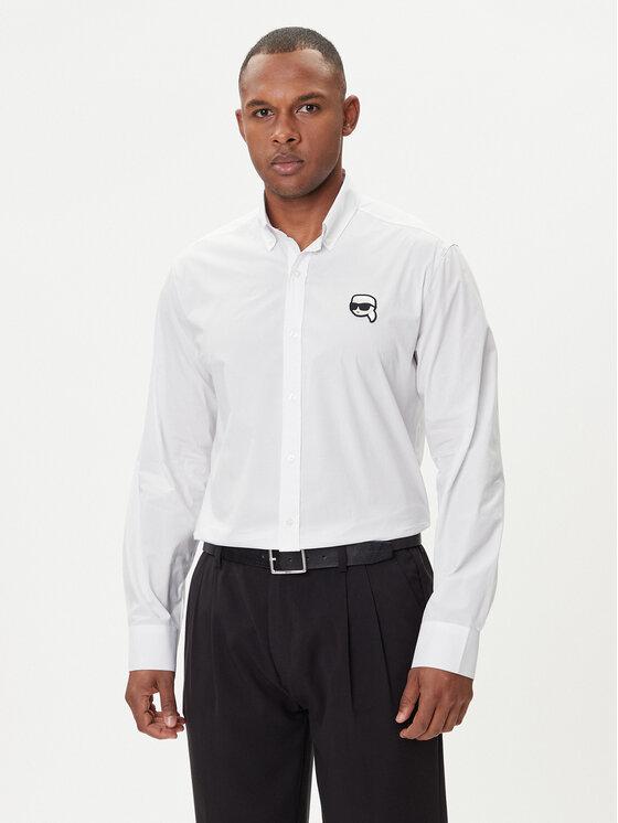 Рубашка slim fit 605911 554671 Karl Lagerfeld, белый
Рубашка slim fit 605911 554671 Karl Lagerfeld, белый