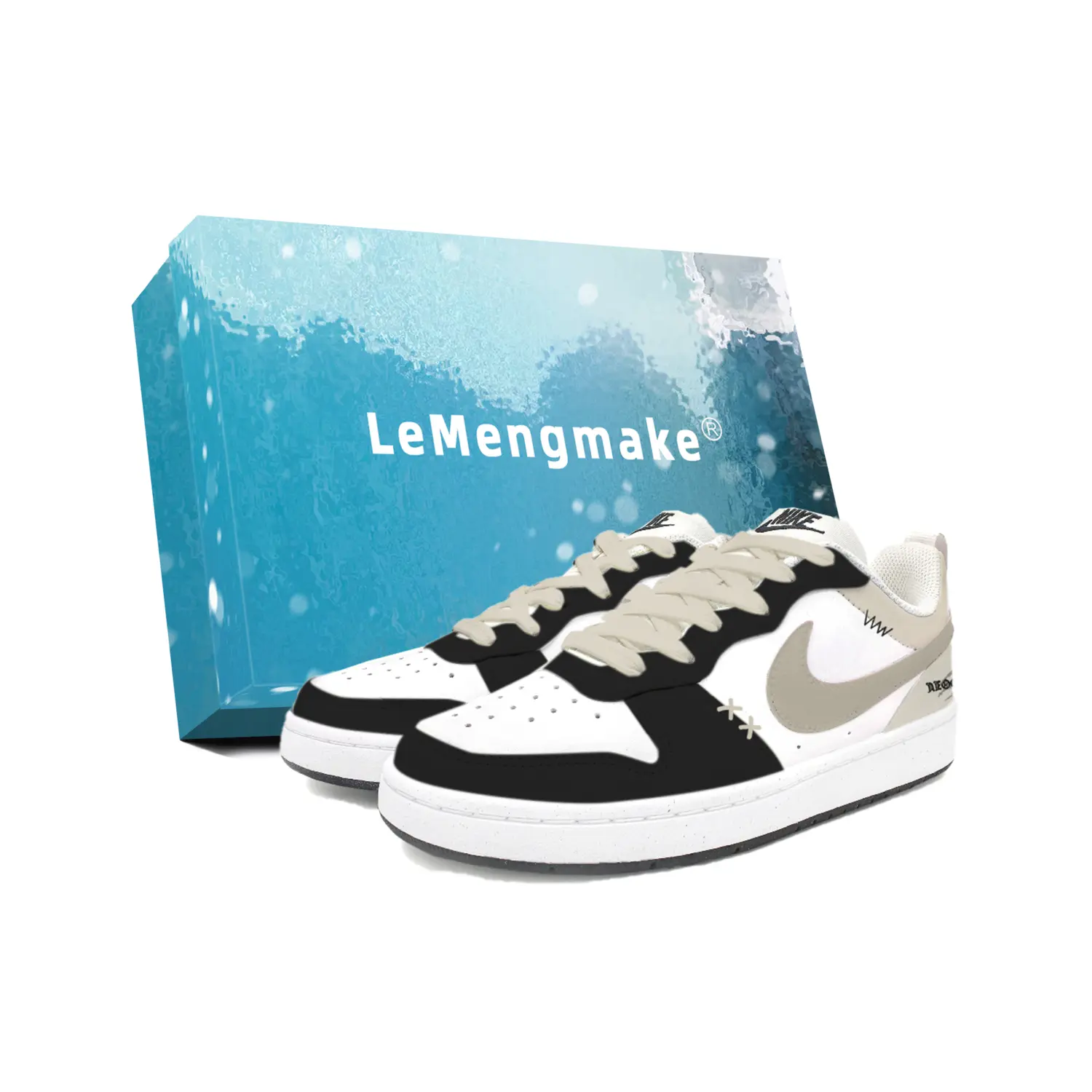 Nike Court Borough Newborn Shock Wave противоскользящие устойчивые к истиранию низкие детские скейтбординг кроссовки White
Nike Court Borough Newborn Shock Wave противоскользящие устойчивые к истиранию низкие детские скейтбординг кроссовки White