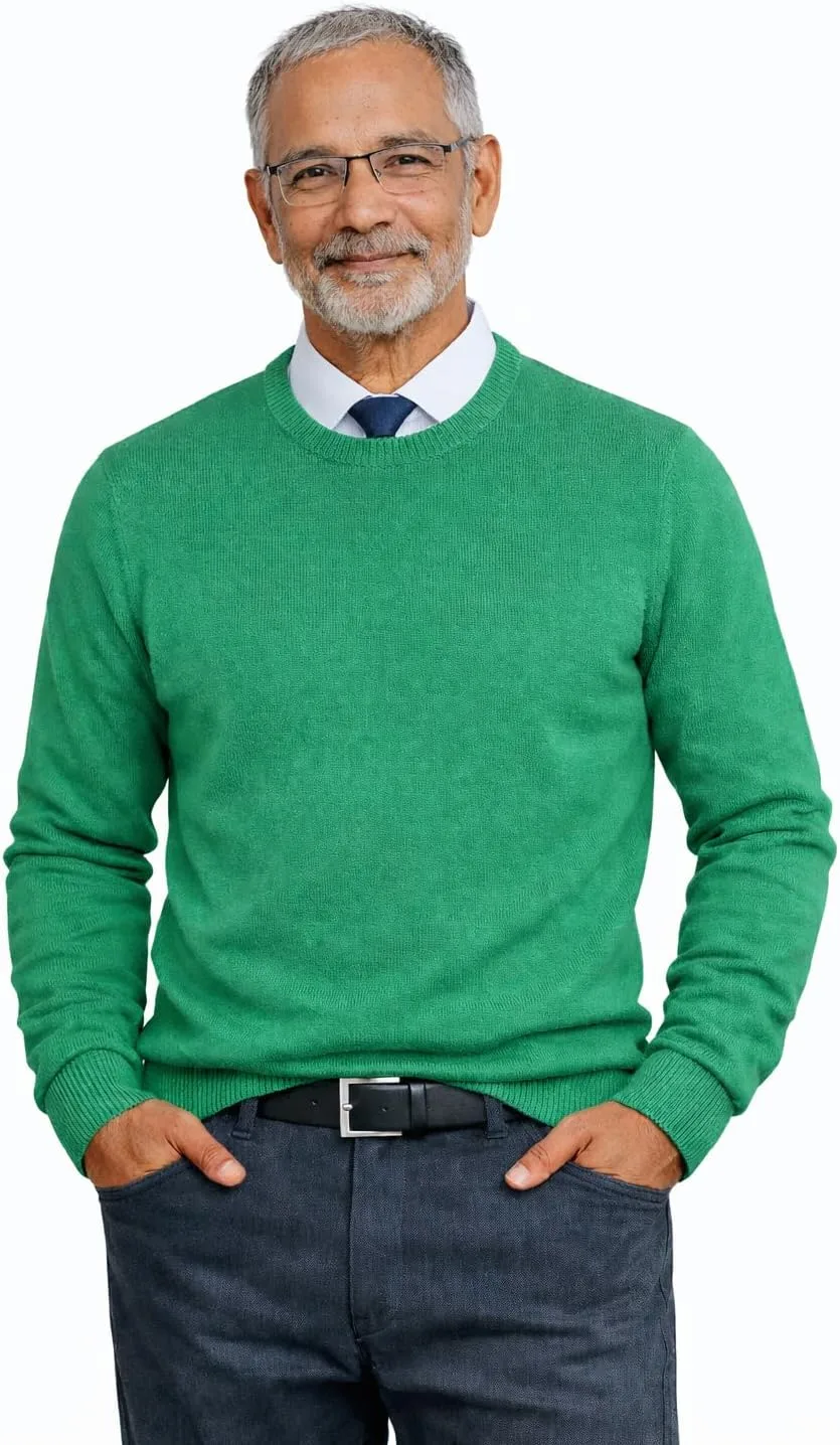 Мужской свитер SoCal Look с длинным рукавом и круглым вырезом
Мужской свитер SoCal Look с длинным рукавом и круглым вырезом