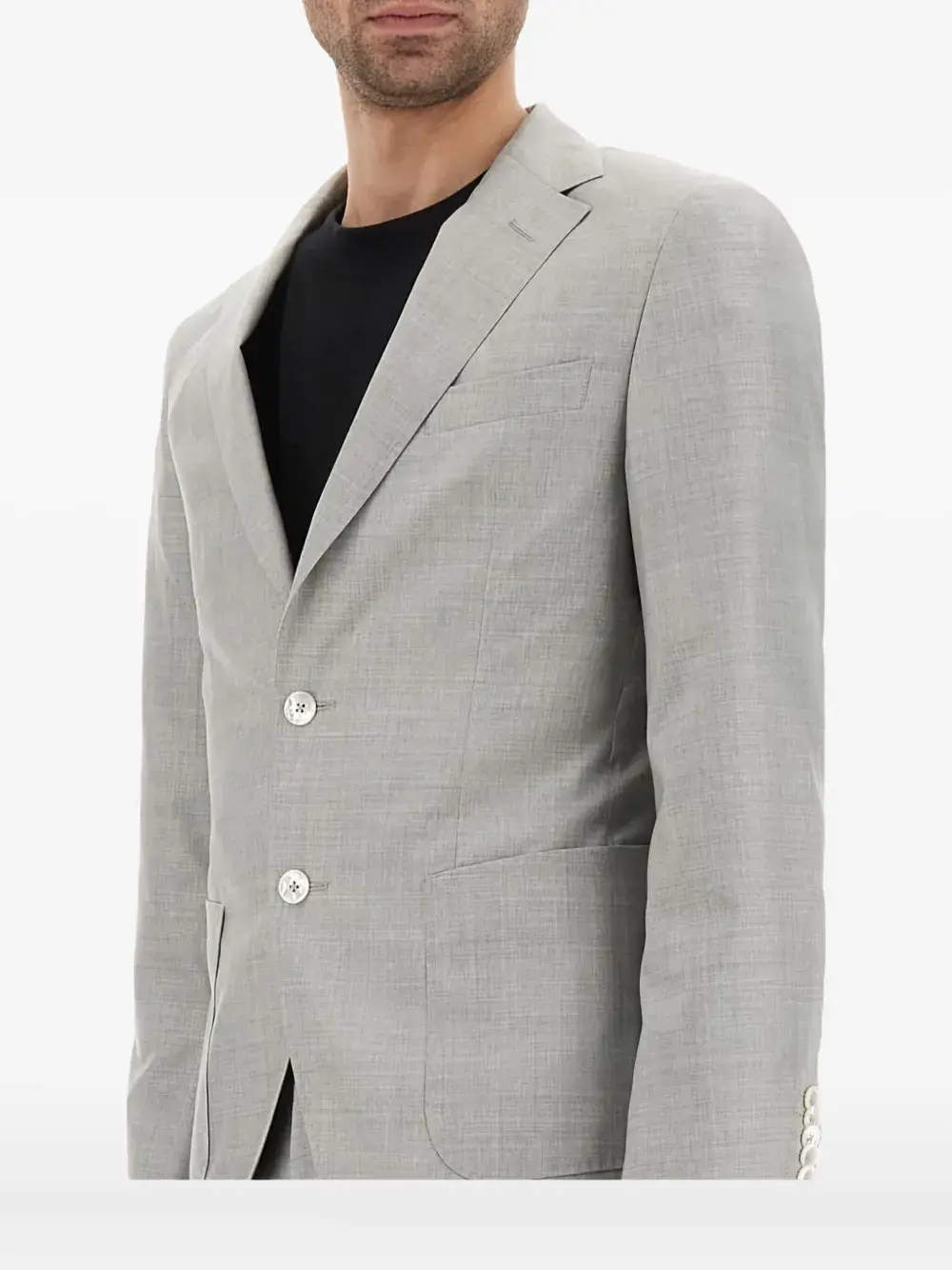 Костюм-тройка из смеси шерсти и шелка BOSS, серый
Костюм-тройка из смеси шерсти и шелка BOSS, серый