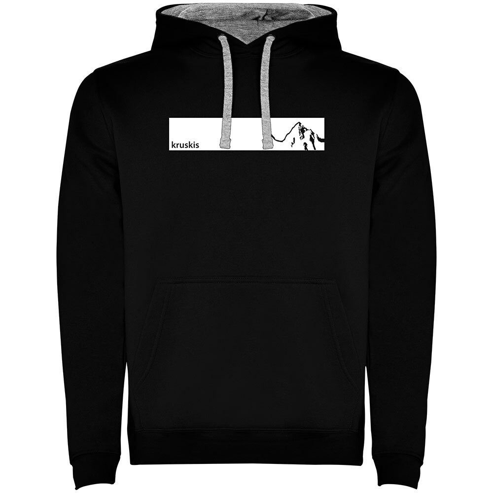 Худи Kruskis Frame Mountain Two-Colour, черный 
Худи Kruskis Frame Mountain Two-Colour, черный