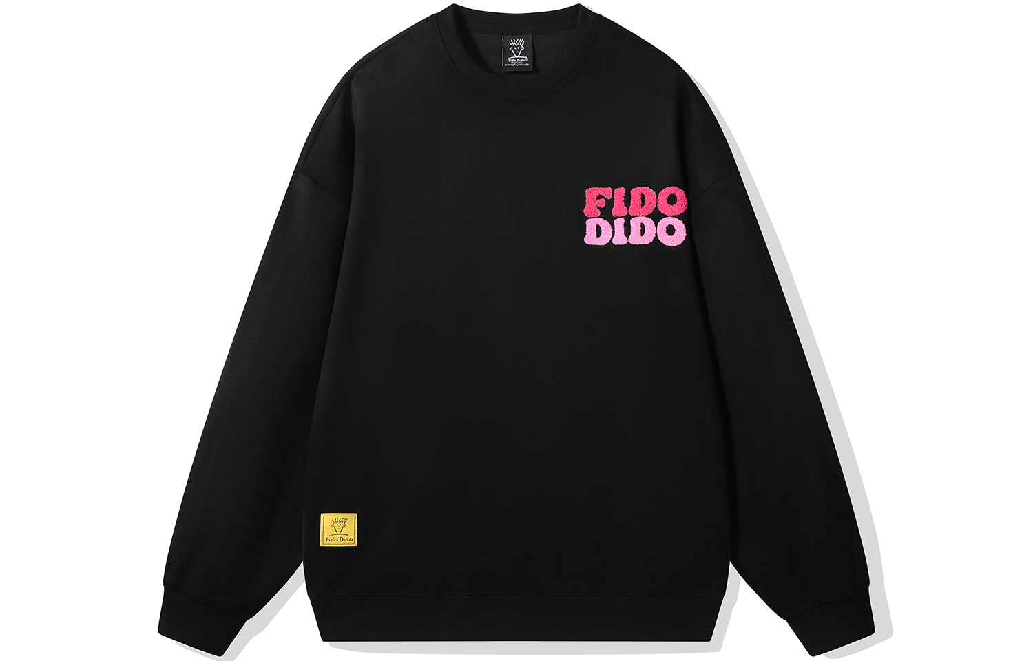 Унисекс свитшот FIDO DIDO, черный
Унисекс свитшот FIDO DIDO, черный