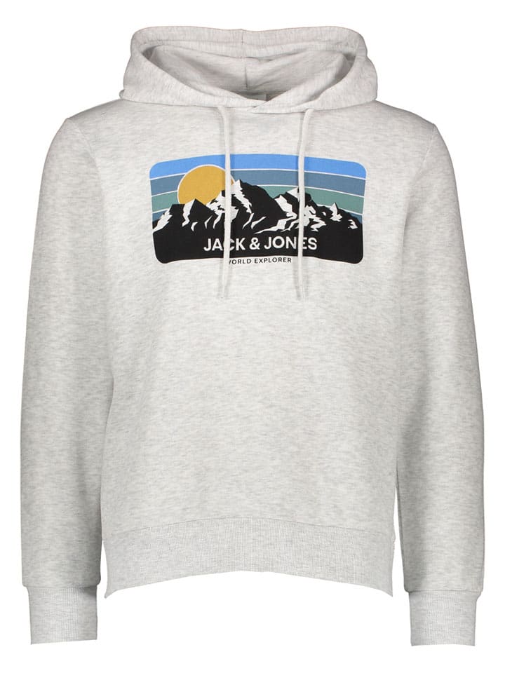 Jack & Jones Худи светло-серого цвета
Jack & Jones Худи светло-серого цвета