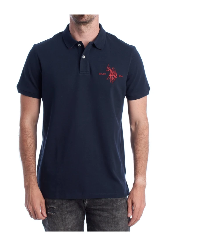 Рубашка-Поло с коротким рукавом U.S. Polo Assn., синий
Рубашка-Поло с коротким рукавом U.S. Polo Assn., синий